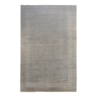 Contemporary Gray Khanna Rug For Sale