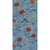 Sample - Large Scale, Poppies Wallpaper by Paule Marrot in Blue For Sale