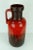 Large Vintage Vase with Red Drip Glaze from Carstens For Sale - Image 6 of 11