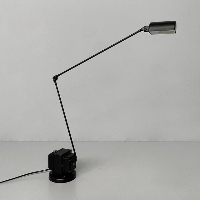 1980s Italian Modern Table Lamp Daphine Classic by Tommaso Cimini for Lumina, 1980s For Sale - Image 5 of 15