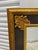 Late 20th Century Black and Gold Oversized Regency Style Mirror, Acanthus Leaf Accents For Sale - Image 4 of 9