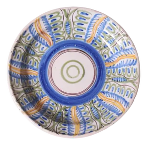 19th Century Spanish Pottery Plate (E)