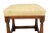 Brown Louis XIII Oak Bench For Sale - Image 8 of 10