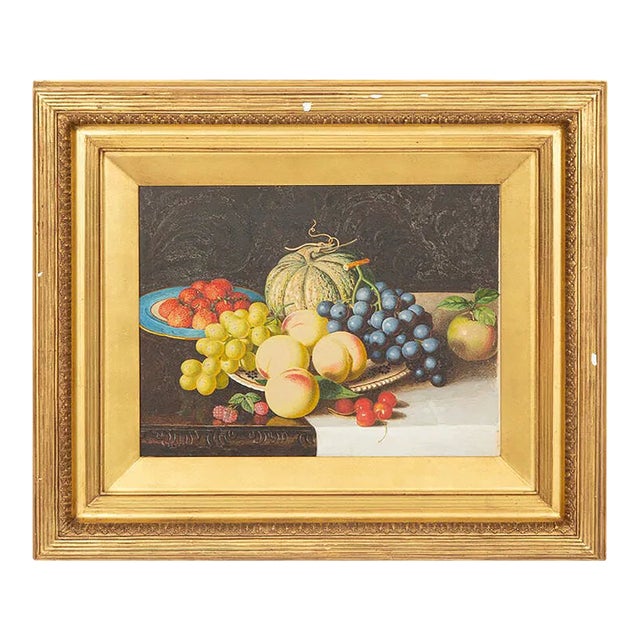 Original 19th Century Still Life Painting For Sale