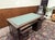 English Desk with Green Leather Top For Sale - Image 14 of 18