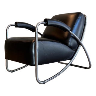 Tubular Model KS45 Armchair by Anton Lorenz for Thonet, Germany, 1970s For Sale