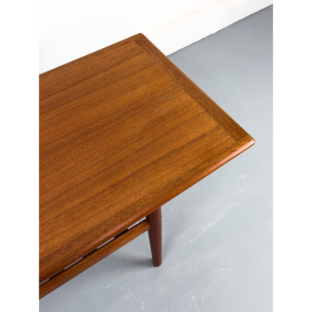 Grete Jalk Teak Coffee Table by Grete Jalk for Glostrup, 1960s For Sale - Image 4 of 18