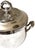 Metal Vintage Rococo Oneida Usa Silverplate Covered Ice Bucket Ornate Floral Lid Glass Liner For Sale - Image 7 of 9