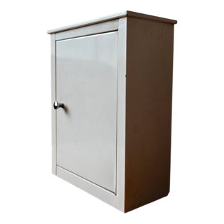 Bohemian Metal Medicine Cabinet, France, 1940s For Sale