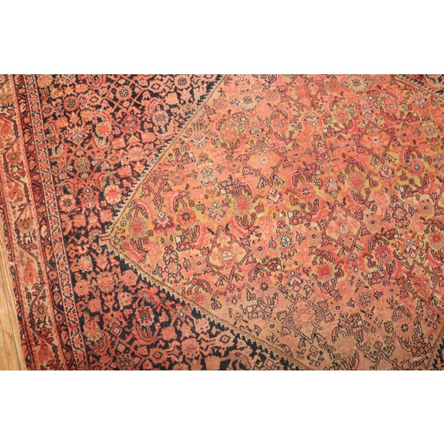 Textile 19th Century Zabihi Collection Distressed Persian Rug - 3'7" x 5' For Sale - Image 7 of 12