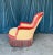 Gold Pair of Large Napoleon III Armchairs in Gold and Red For Sale - Image 8 of 12
