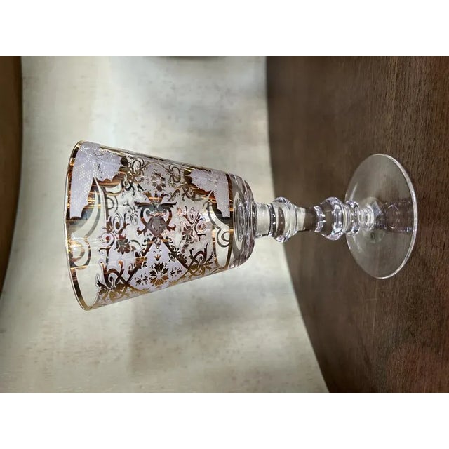 Damasco White Chalice Glasses by Livellara, Set of 2 For Sale - Image 4 of 6