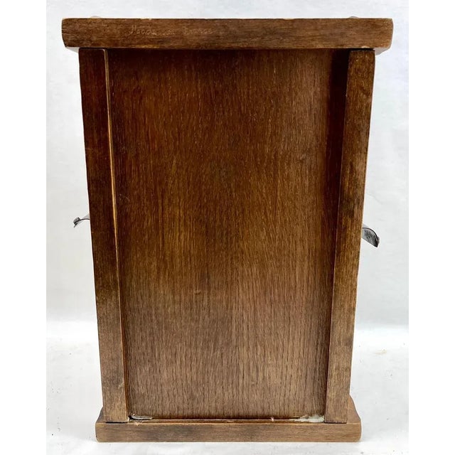 Arts & Crafts Wine Box with Decorative Metal Work, 1920s For Sale - Image 6 of 9