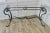French Green Iron and Brass Console Table, 1890s For Sale - Image 9 of 11