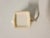 Vintage Art Deco Floral and Gold Design Creamer , No Cracks or chips, some cracked glazed . with handle 5"L X 2.75"D X 3.5"H