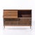 Brown Paul McCobb for Calvin Linear Mid Century Walnut Credenza For Sale - Image 8 of 11