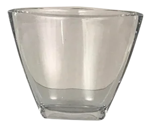 Modern Tiffany & Co. Crystal Vase