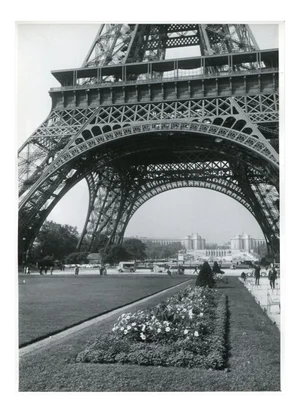 Eiffel Tower, Paris, 1955