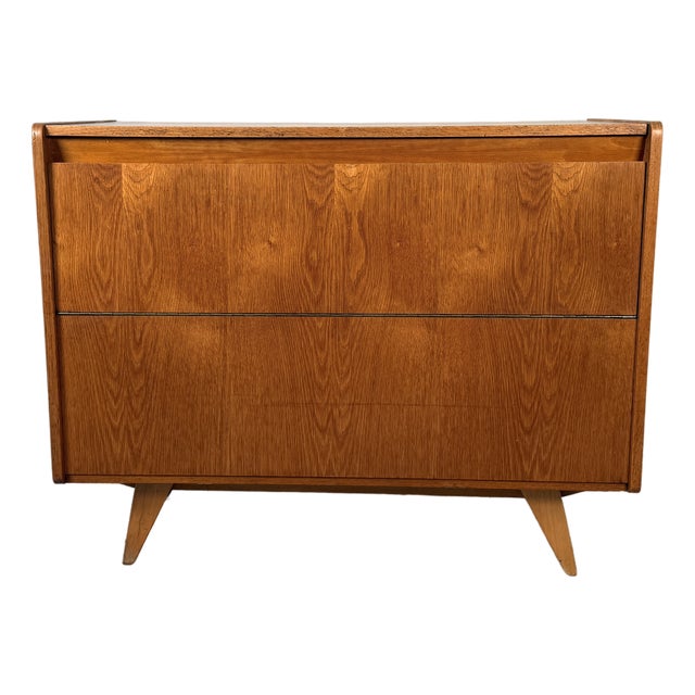 Vintage U-459 Blanket or Toy Chest by Jiří Jiroutek for Interier Praha, 1960s For Sale