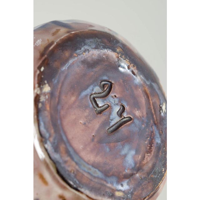 1920s Art Nouveau Style Ceramic Vase from Roskilde Lervarefabrik, Denmark, 1920s-1930s For Sale - Image 5 of 6