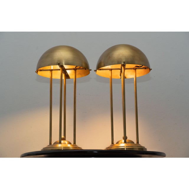 Table Lamps by Josef Hoffmann, Set of 2 For Sale - Image 5 of 18