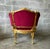 Bring classic French elegance into your home with this exquisite Romantic-style bergere wing chair. Fully refinished and...