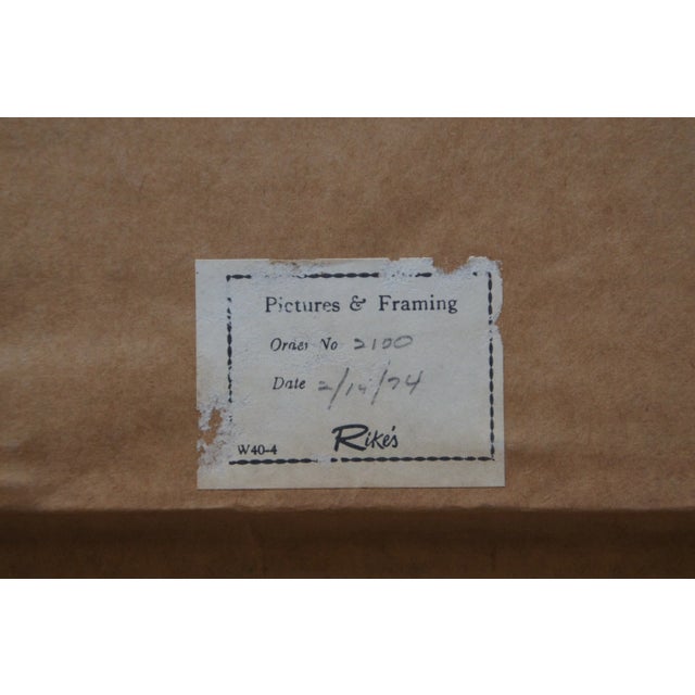 Antique Late Victorian Pastel Painting Portrait of Young Boy Marcel Goffena 25" For Sale - Image 12 of 13