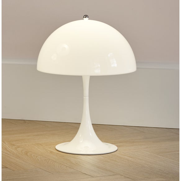 Mid-Century Modern Brand New Louis Poulsen Panthella Table Lamp (Corded) - Opal White - 2 Available - Verner Panton For Sale - Image 3 of 10