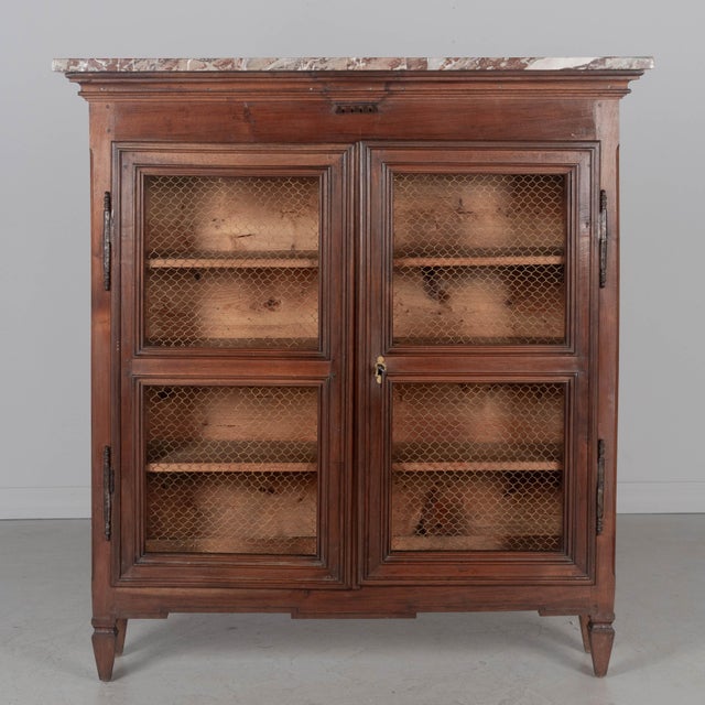 19th Century 19th Century French Louis XVI Style Bibliotheque For Sale - Image 5 of 10