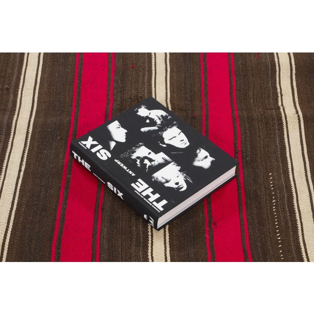Vintage Chaput Kilim Wool Rug With Red Stripes by Rug & Kilim, 1950-1959 For Sale - Image 9 of 9