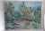 1950s Frederick Robbins Childs "Rocks, Central Park, Near Childrens Zoo" New York City Original Oil Painting For Sale - Image 4 of 4