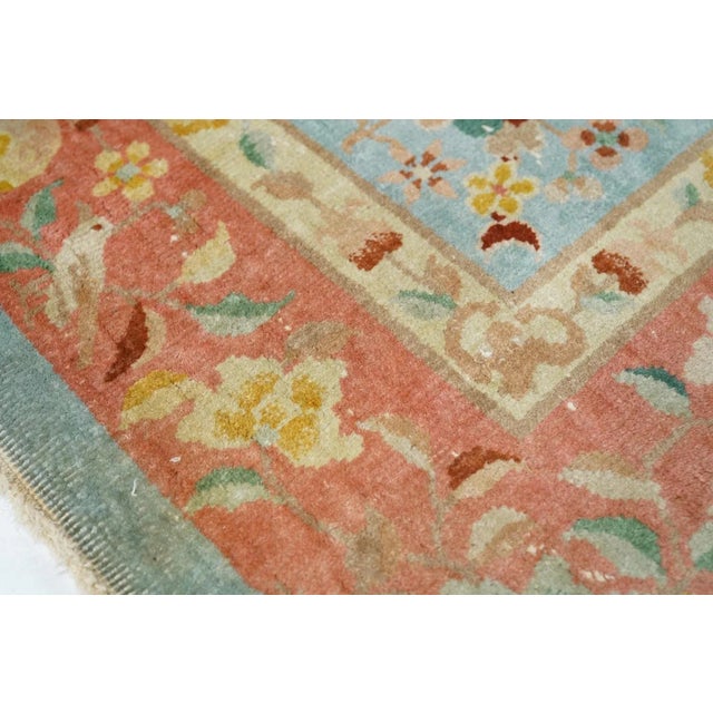 Early 20th Century Vintage Chinese Runner 3'6'' x 9'6'' For Sale - Image 5 of 11