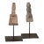 A Pair of Architectural Salvaged Wood Sculptures For Sale