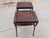 1950s Regency Leather Top Mahogany Side Table With Curule Legs - A Pair For Sale - Image 12 of 16