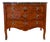 Henredon Villandry French Provincial Louis XV Burl Wood Italian Marble Top Bombe Chest - 3 Drawer Serpentine Commode For Sale