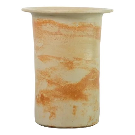 Danish Studio Ceramic Vase, 1970s For Sale