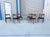Wood 1960s Danish Modern Teak Dining Set of 7 For Sale - Image 7 of 18