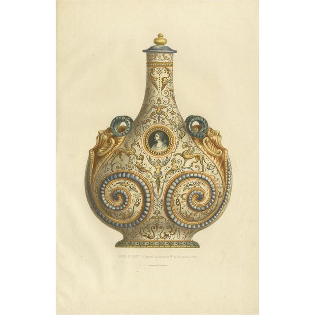 Delange, Decorative of a Gourde, 1869, Print For Sale - Image 6 of 6