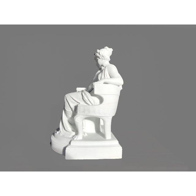 Victorian Porcelain Figural Group Edouard Lanteri Sculpture White Sevres Style Tariff Free Delivery For Sale - Image 9 of 13