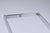 Silver Vintage Cantilever Side Table in Chrome and Glass from Gebra, 1980s For Sale - Image 8 of 15