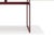 Red and Walnut Office Desk by Bodil Kjaer for Karakter For Sale - Image 6 of 16