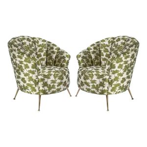 Vintage Italian Lounge Chairs - Set of 2