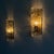 Glass and Brass Wall Lights attributed to Carl Fagerlund for Orrefors, 1970s, Set of 2 For Sale - Image 6 of 18