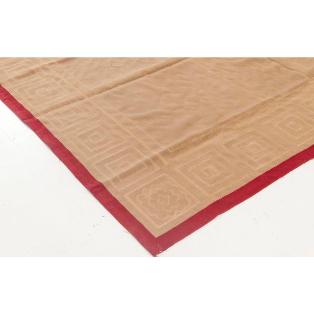 Contemporary Aubusson Rug by Mariette Himes Gomez for Doris Leslie Blau For Sale In New York - Image 6 of 7