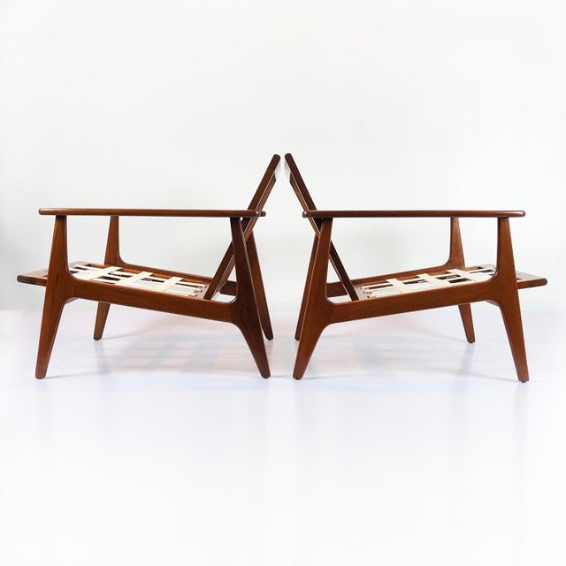 1950s Pair of Armchairs in the Style of Clara Porset For Sale - Image 18 of 18