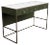 Novasuede, Marble & Antique Bronze Eros Desk by Casa Botelho For Sale