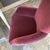 Julia Katrine Designs Burgundy Silk Velvet Accent Chair For Sale - Image 12 of 12