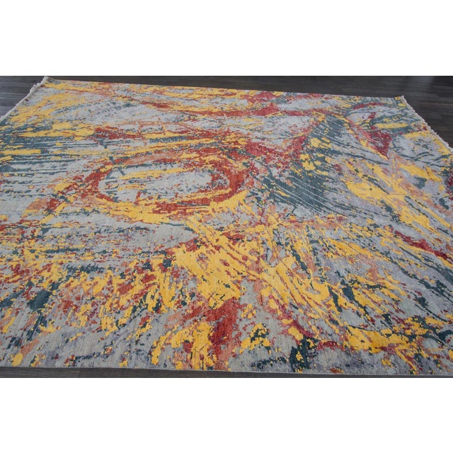 Contemporary 21st Century Modern Contemporary Tibetan Rug For Sale - Image 3 of 8