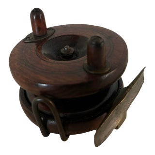 Vintage English Fishing Reel For Sale