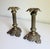 Palm Beach Style Brass Candlesticks, 1960s - A Pair For Sale - Image 4 of 11